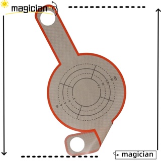 Mag แผ่นซิลิโคน ด้ามจับยาว 8.3 นิ้ว ใช้ซ้ําได้ สําหรับทําขนมปัง เบเกอรี่ โดว์ดัตช์ 2 ชิ้น