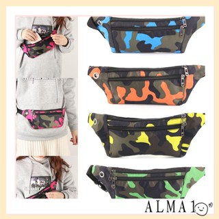 ALMA กระเป๋าสะพายข้าง มีซิป Fanny pack