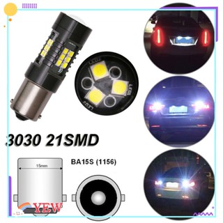 YEW หลอดไฟเลี้ยว LED 1200Lm 3030 21SMD 12V 24V สําหรับรถยนต์