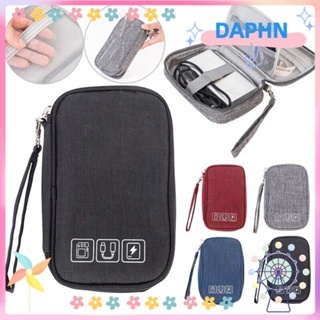 DAPHS กระเป๋าเคส กันน้ํา สําหรับใส่จัดเก็บหูฟัง USB