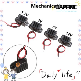 DAPHNE สัญญาณเตือนอิเล็กทรอนิกส์ 85dB DC 1.2 3 6 12V ขนาดเล็ก 1 ชิ้น