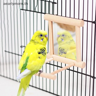 ของเล่นกระจก พร้อมคอนนก AA สําหรับกรงนกแก้ว