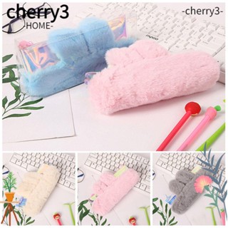 Cherry3 กระเป๋าดินสอ PVC แต่งหูกระต่ายน่ารัก แฟชั่นสําหรับเด็กผู้หญิง