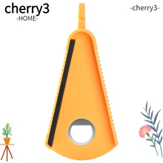 Cherry3 ที่เปิดขวดเบียร์ ABS ประหยัดแรงงาน อเนกประสงค์ สีเหลือง เรียบง่าย สําหรับบ้าน ห้องครัว