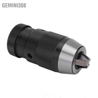  Gemini308 หัวจับสว่านแบบล็อคตัวเองแบบไม่ใช้กุญแจพร้อมอะแดปเตอร์เครื่องกลึงแบบปลอก เครื่องมือช่างไฟฟ้า