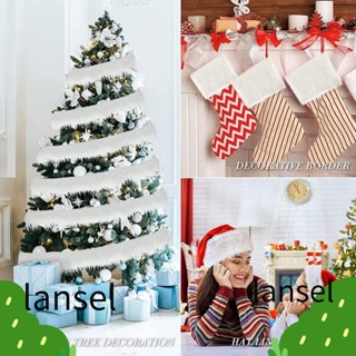 LANSEL ริบบิ้นขนเฟอร์เทียม ขนเฟอร์เทียม ขนยาว DIY สําหรับตกแต่งพวงมาลัย