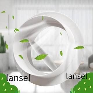 Lansel วาล์วตรวจสอบท่อระบายอากาศ พลาสติก ทรงกลม ทนทาน 80 100 110 150 200 มม.