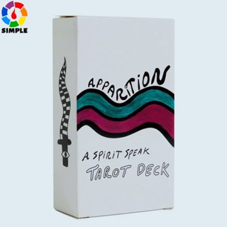 Apparition A Spirit Speak Tarot Deck For Fate Divination Tarot Oracle Cards Fortune Telling Board Game Entertainment Card Game