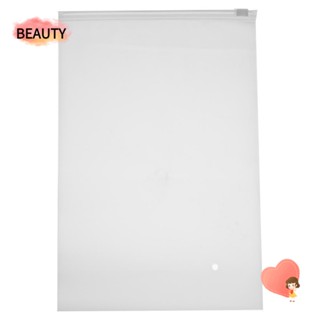 BEAUTY ถุงพลาสติก ขนาด 8x12 นิ้ว สําหรับใส่เสื้อผ้า 50 ชิ้น