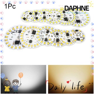 Daphne ชิปไฟ LED 15W 12W 9W 7W 6W 5W 3W AC220V สีขาวอบอุ่น 1 ชิ้น