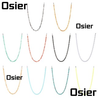 Osier สายโซ่คล้องแว่นตากันแดด อะคริลิค กันลื่น ปรับได้ สไตล์วินเทจ สําหรับผู้หญิง และผู้ชาย