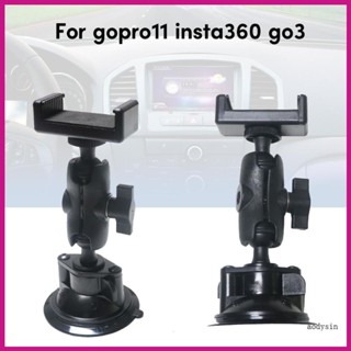 Aod อะแดปเตอร์เมาท์ขาตั้งกล้อง แบบตัวดูดติดหน้าต่างรถยนต์ สําหรับ Insta 360 GO3