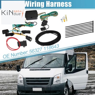 ปลั๊กเชื่อมต่อสายไฟ 4 ทาง แบบเปลี่ยน 56327 118643 สําหรับ Ford Transit-150/250/350 2015-2021