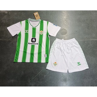 เสื้อกีฬาแขนสั้น ลายทีมชาติฟุตบอล Betis 2324 คุณภาพสูง