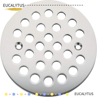 Eutus ฝาครอบท่อระบายน้ํา ทรงกลม 4-1/4 นิ้ว แบบเปลี่ยน สําหรับห้องน้ํา