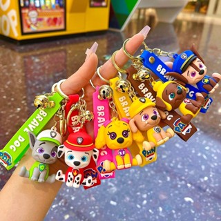 Paw Patrol Zuma Rocky Everest พวงกุญแจ แบบนิ่ม ลายการ์ตูนน่ารัก 3D คุณภาพสูง สําหรับกระเป๋าเป้สะพายหลัง