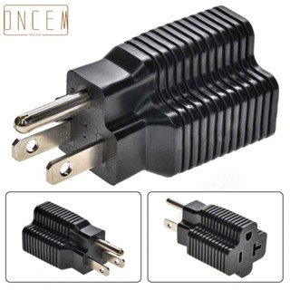 【ONCEMOREAGAIN】Adapter 1.4-1.9CM 1PCS Black Conversion Plug Copper Molded Construction