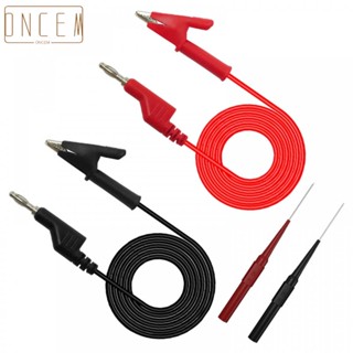 【ONCEMOREAGAIN】Test Leads Sets New Nickel Plated Copper Nylon Stackable Design Useful