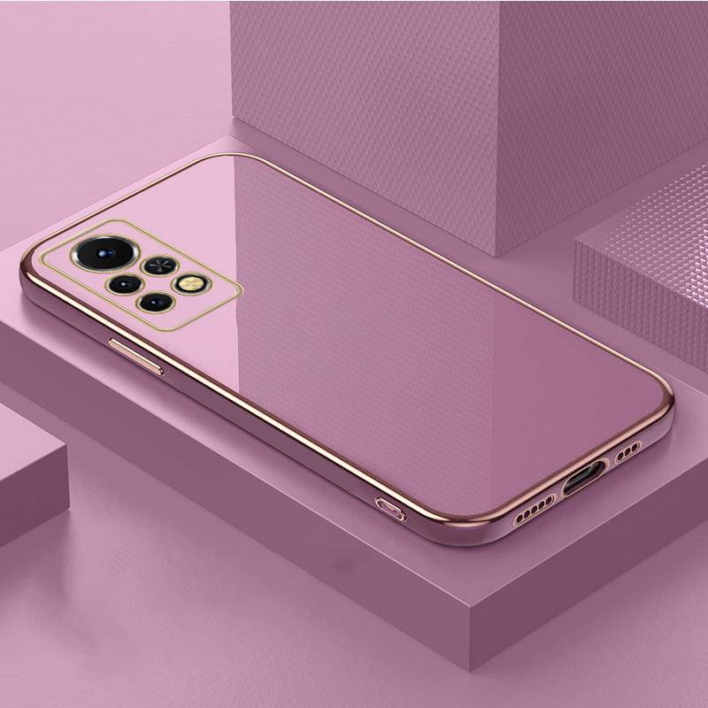 สําหรับ Vivo X20 X9s X9 V5 Plus T1 Pro X21 UD X21i Electroplated สแควร์กรอบเคสโทรศัพท์ Protector โทร