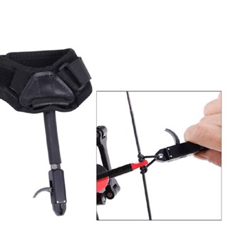 Archery Caliper Release Aid Trigger Wrist Strap Compound Bow Hunting Adult