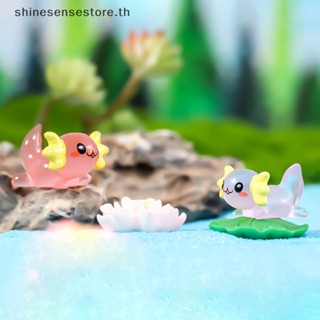 Shine ตุ๊กตาปลาเม็กซิกันัมเรืองแสงในที่มืด สําหรับตกแต่งภูมิทัศน์กลางคืน DIY 5 ชิ้น