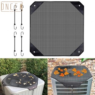 【ONCEMOREAGAIN】Central Ac Cover 28-36inch Outside Units Oxford Cloth Protector Net Universal