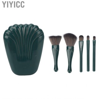 Yiyicc Portable Cosmetic Brushes Kit Lightweight Makeup Set for