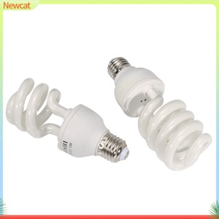 {Newcat} หลอดไฟทําความร้อน 13W 26W 220-240V UVB 50 100 สําหรับเต่า สัตว์เลื้อยคลาน