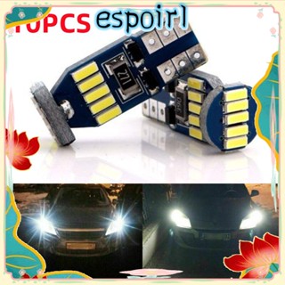 Espo หลอดไฟติดป้ายทะเบียนรถยนต์ 4014 15SMD 12V COB 10 ชิ้น