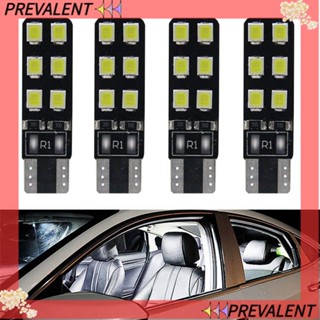 Preva หลอดไฟติดป้ายทะเบียนรถยนต์ LED 12V 2835 12SMD 4 ชิ้น 4 ชิ้น