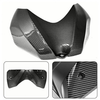 ⚡NEW 8⚡Gas Tank 2Pcs ABS Car Accessories Carbon Fiber Pattern Replace Install