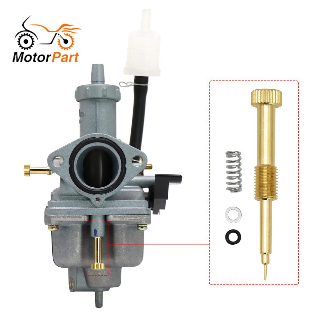 MOTOPARTS SHOP Carburetor Air Fuel Mixture Screw Kit Modified Adjustment Screw Set For Keihin PZ26/2