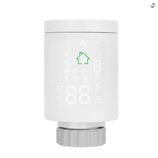 {fly} Tuya ZIGBEE3.0 ตัวกระตุ้นหม้อน้ําอัจฉริยะ ตั้งโปรแกรมได้ วาล์วควบคุมอุณหภูมิหม้อน้ํา ควบคุมด้วยเสียงผ่าน Alexa