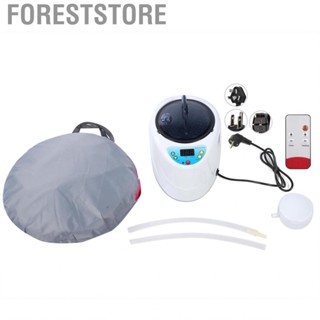 Foreststore 2L Steam Machine + Portable Sauna Room Folding for Household