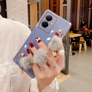 เคสโทรศัพท์มือถือ แบบนิ่ม ประดับมุก สําหรับ VIVOY78 VIVOY27 VIVOY02T VIVO Y78 Y27 Y02T 5G 4G