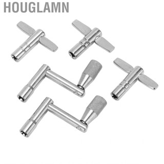 Houglamn Drum Key 5pcs Universal Tuner 3 Pack Tuning With Continuous