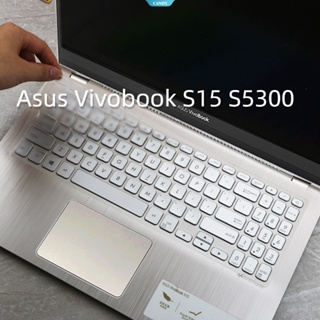 Asus Vivobook S15 S5300U สติกเกอร์คีย์บอร์ดซิลิโคน 15.6 นิ้ว [CAN]