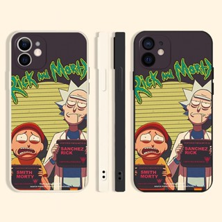 Rick Morty เคส iPhone 14 plus 13 12 11 promax เคสไอโฟน X Xr XsMax cover 7 8Plus Se 2020 8พลัส animation phone case