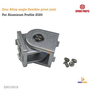 Aluminum Profile Fittings 2020 Zinc Alloy angle flexible pivot joint ข้อต่อ อลูมินัมโปรไฟล์ 3D Printer Part