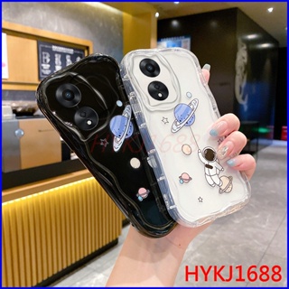 เคส Oppo Reno 8T 5G เคสโทรศัพท์มือถือแบบนิ่ม tpu ใส พิมพ์ลายครีม แฟชั่น สําหรับ NYW