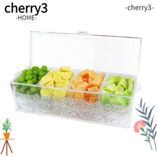 Cherry3 กล่องเก็บเครื่องปรุง และน้ําแข็ง ขนาดใหญ่ 80 ออนซ์ พร้อมฝาปิด สําหรับบ้าน และห้องครัว