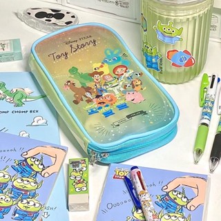 [กระเป๋าดินสอเกาหลี] กระเป๋าดินสอ pvc มีซิป จุของได้เยอะ ลาย Toy Story 2023