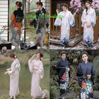 [Fairy girl] new modified Chinese style Japanese formal dress kimono traditional cherry blossom student Japanese style photo dress quality assurance VMJH