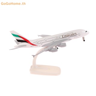 Gogo โมเดลเครื่องบินโลหะ 1:400 Emirates Airbus A380 ขนาด 20 ซม. ของขวัญ สําหรับเด็กผู้ชาย