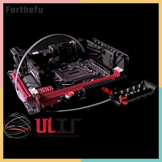 ★ Forthefu ★  อะแดปเตอร์พัดลมระบายความร้อน 1 เป็น 10 4Pin PWM HUB SATA พอร์ต 4D ขนาดใหญ่ สําหรับ PC Cooler