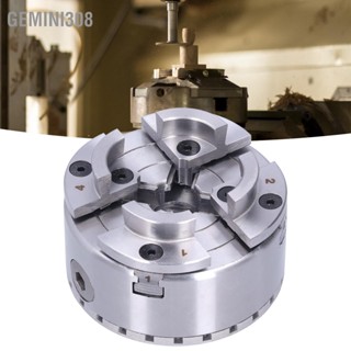 Gemini308 SelfCentering Lathe Chuck M33 4in 4Jaw Metal for Woodworking Supporting Clamping KP96B