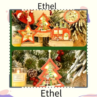 Ethel1 โคมไฟ Led รูปหัวใจ สําหรับแขวนตกแต่งต้นคริสต์มาส