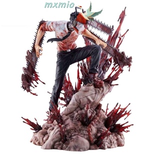 โมเดลฟิกเกอร์ PVC รูปปั้นอนิเมะ MXMIO Chainsaw Man สําหรับตกแต่งบ้าน