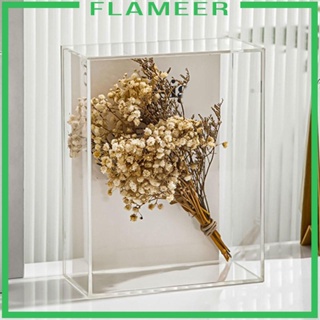 [Flameer] กล่องอะคริลิค น้ําหนักเบา แบบพกพา สําหรับตกแต่งบ้าน DIY