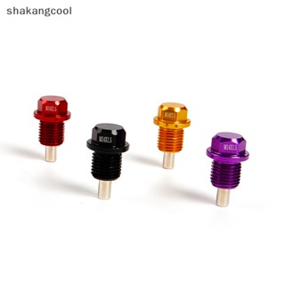 Shakangcool น็อตปลั๊กท่อระบายน้ํามันเครื่องยนต์ ไทเทเนียมอัลลอย M12 M14*1.5 มม. SGL